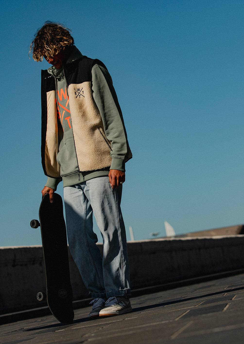 Gilet Sherpa X-Row - Beige