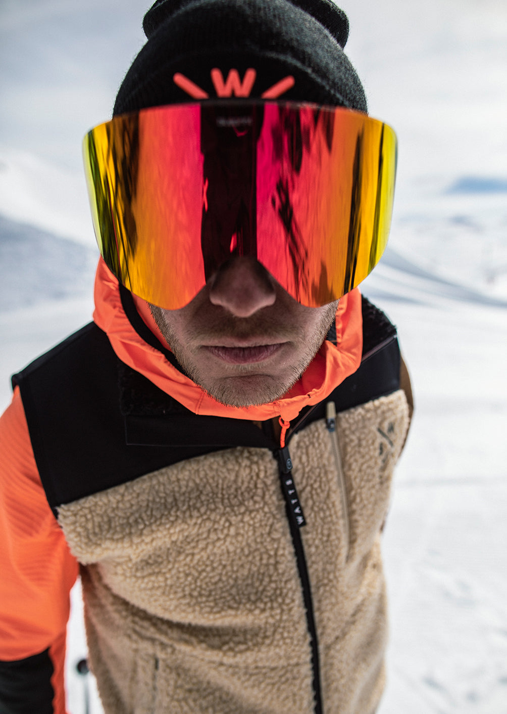 Gilet Sherpa X-Row - Beige