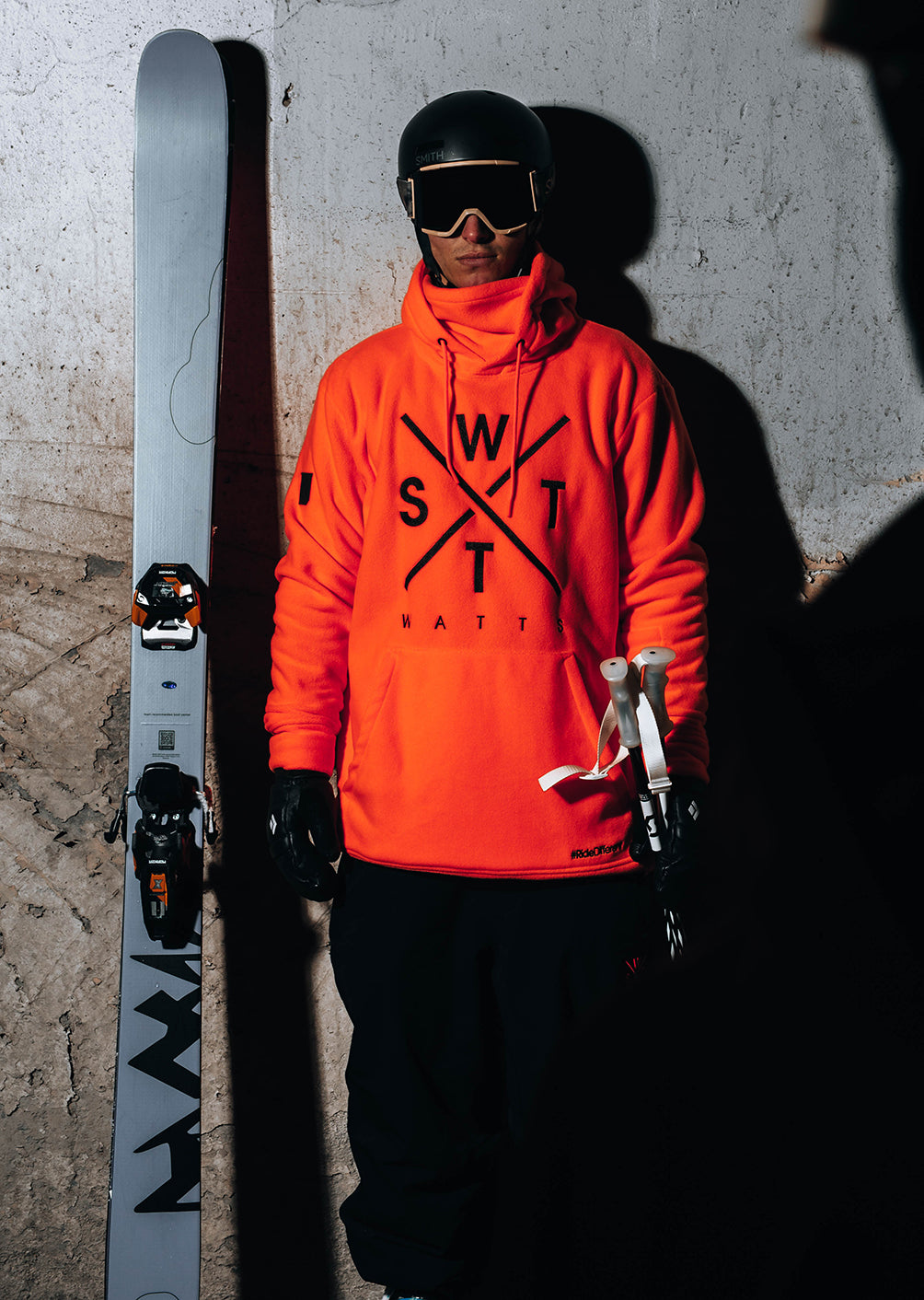 X-Track Fleece - Neon Orange