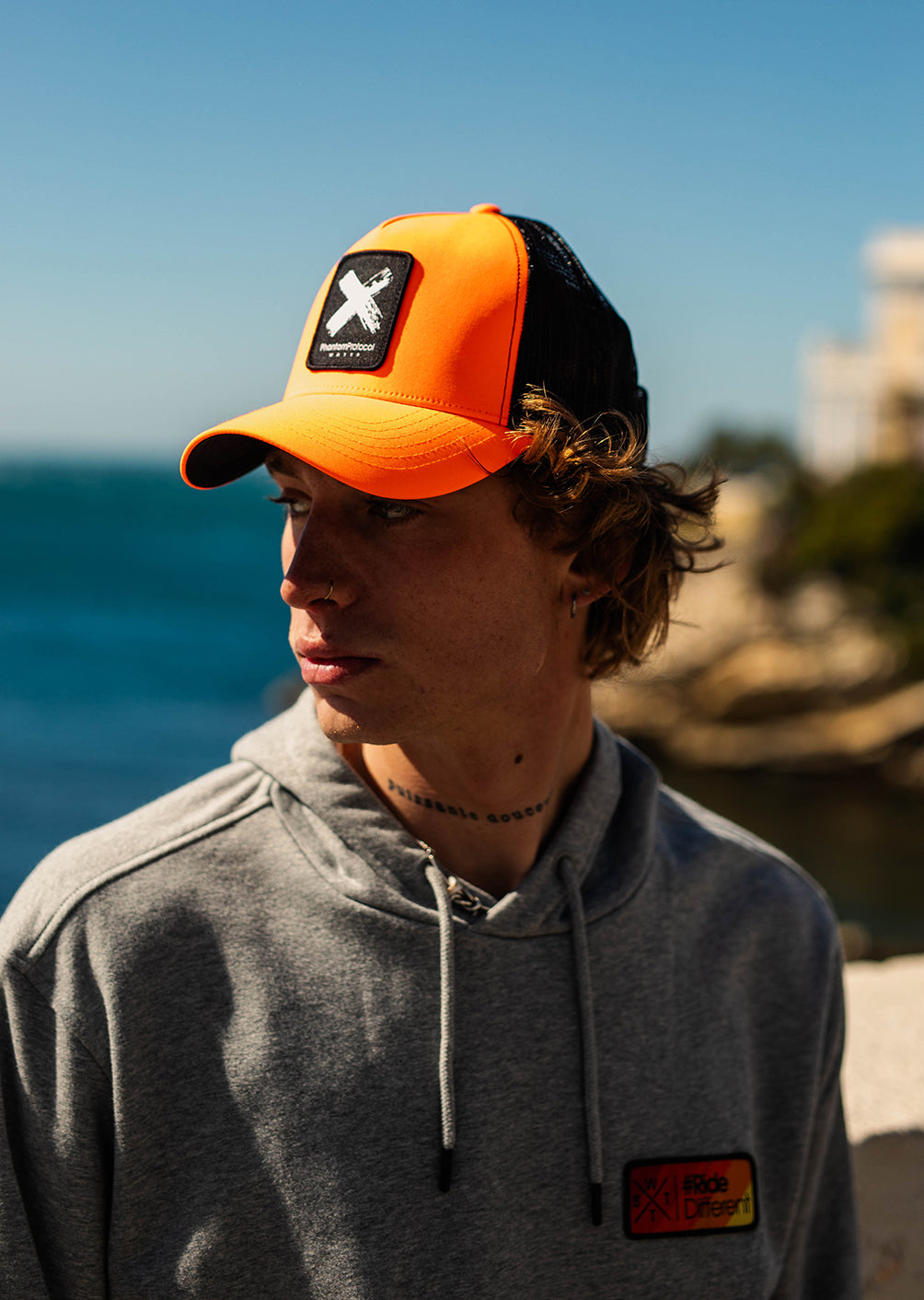 X-Tribe Cap - Fluorescent Orange