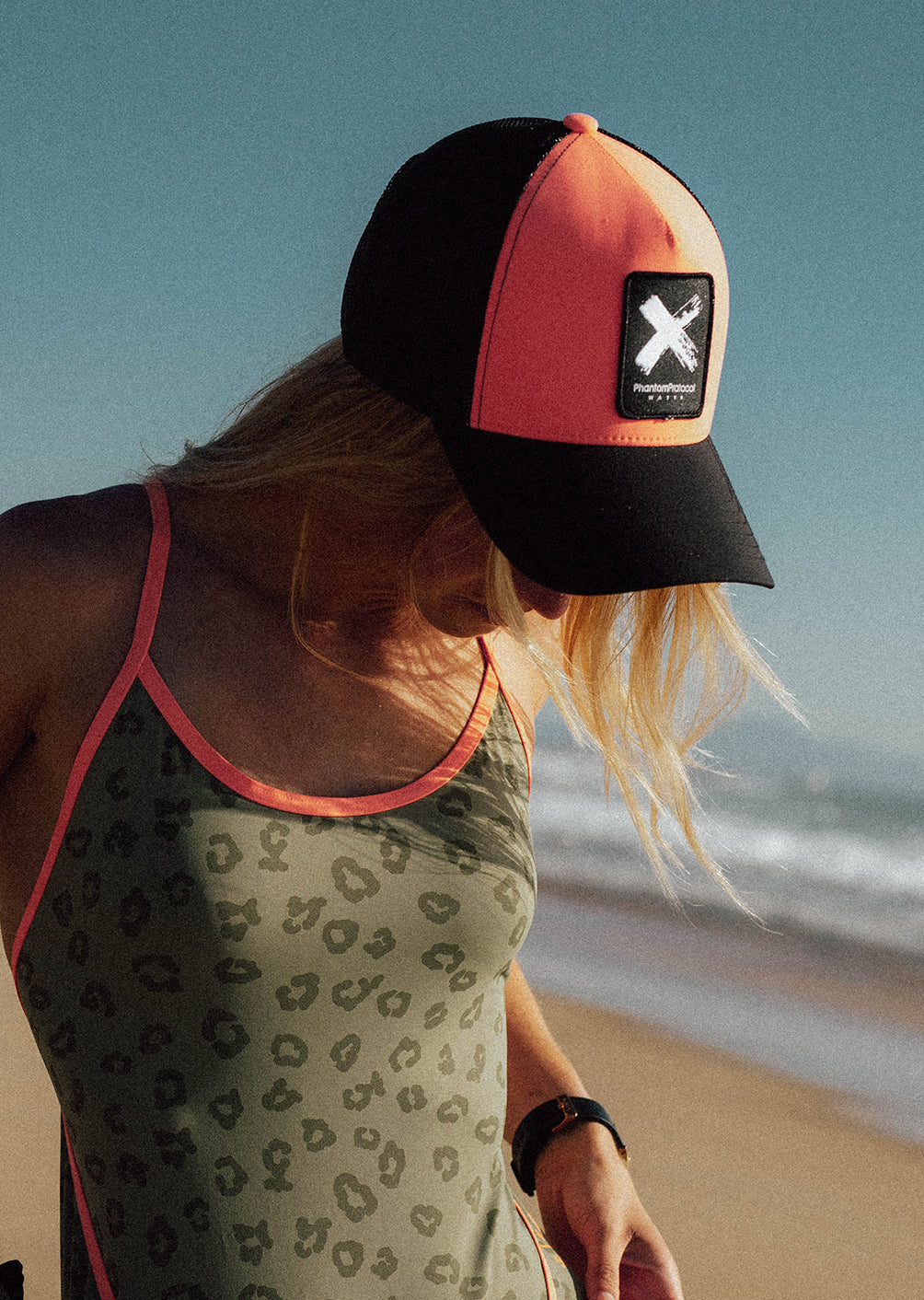 X-Tribe Cap - Fluorescent Orange