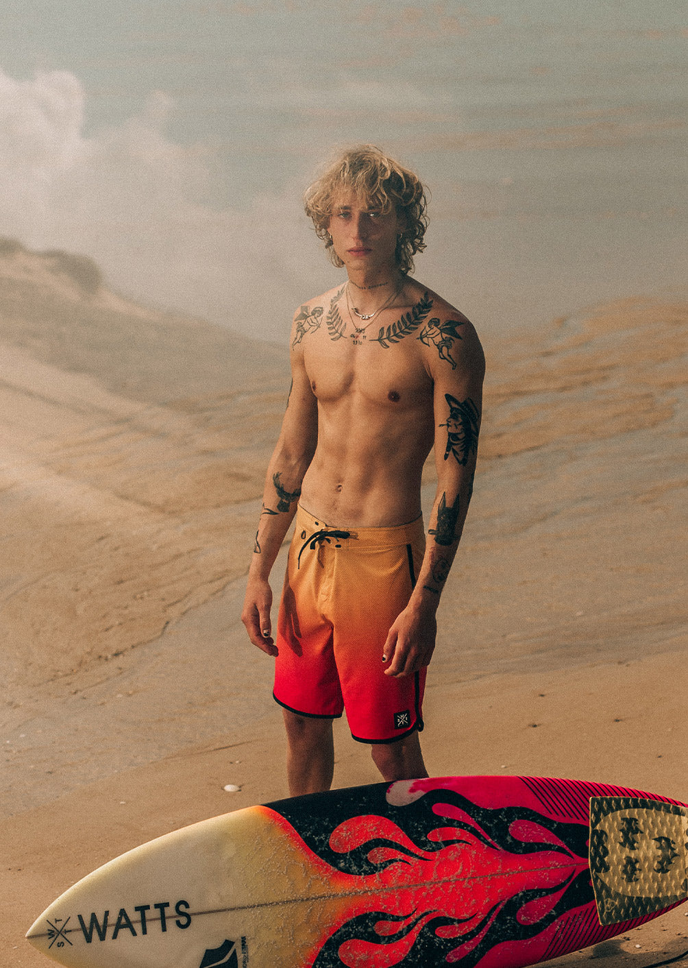 X-Tuubb Boardshorts – Orange Deep Dye