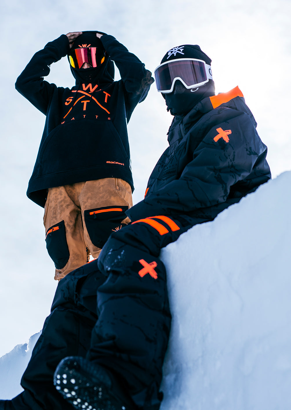 X-Wear ski jacket - Anthracite Gray Camouflage