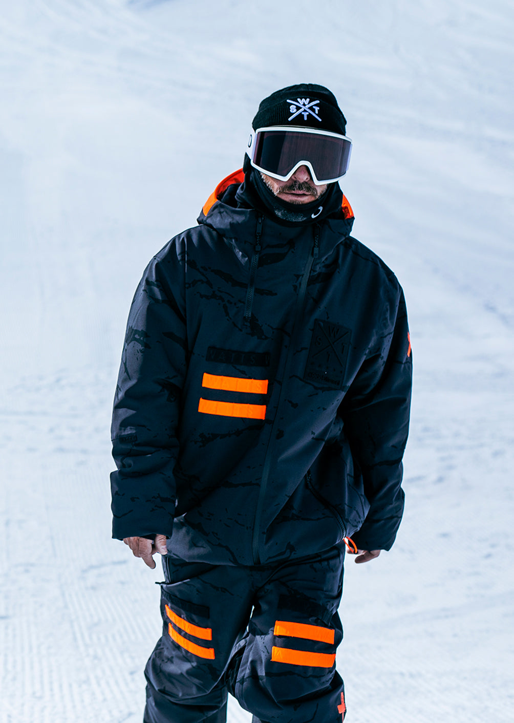 X-Wear ski jacket - Anthracite Gray Camouflage