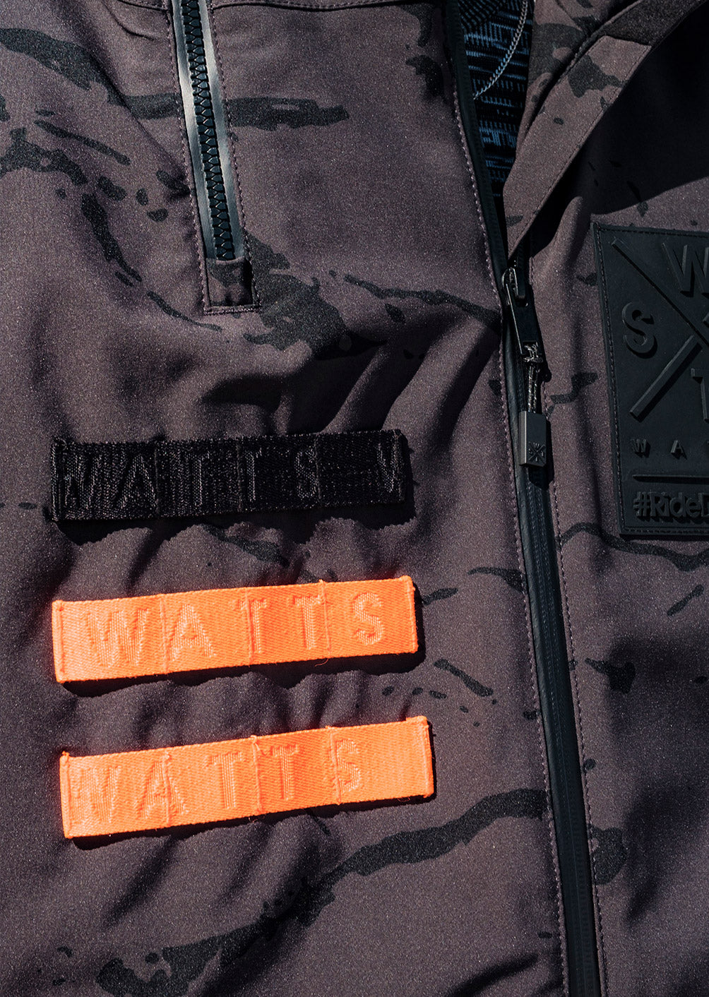 X-Wear ski jacket - Anthracite Gray Camouflage