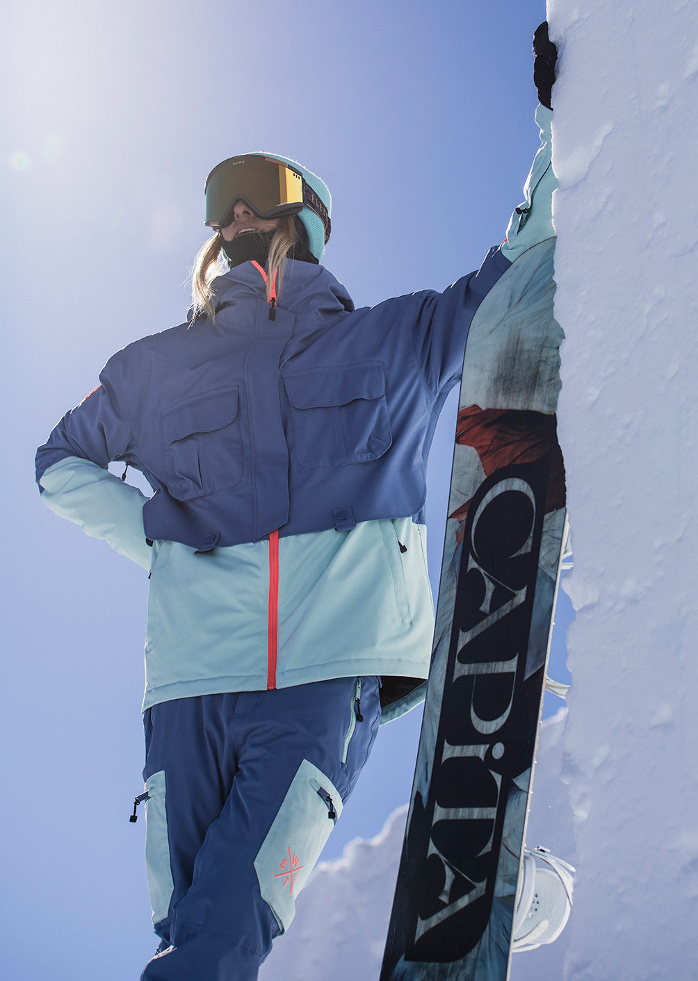 X-Wire Ski Jacket - Blue Grey