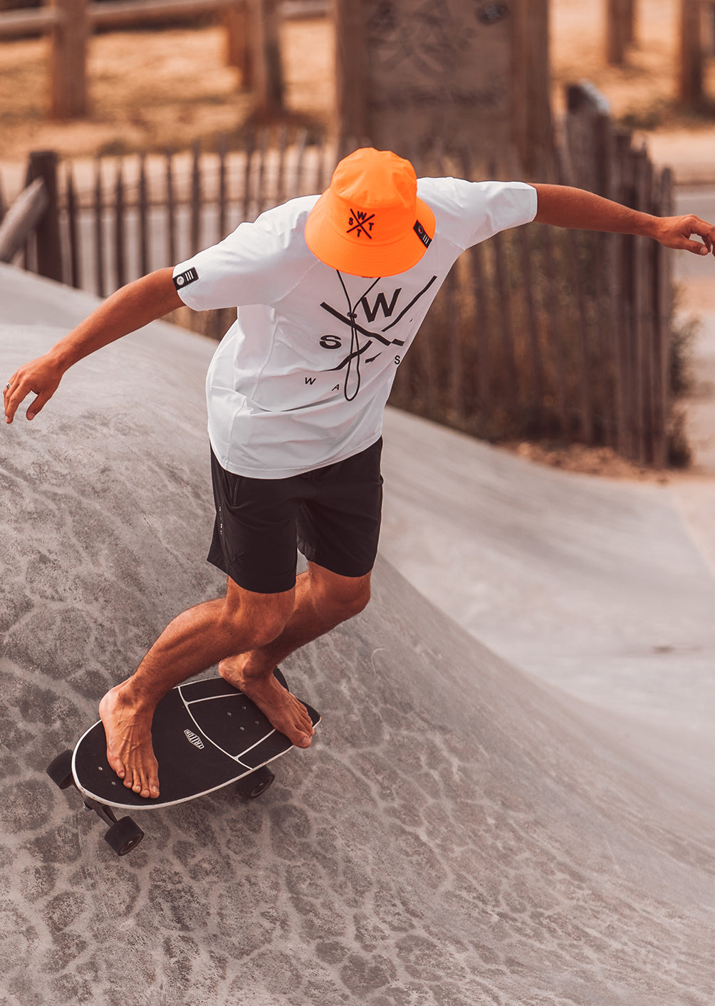 Razor Bucket Hat - Neon Orange 