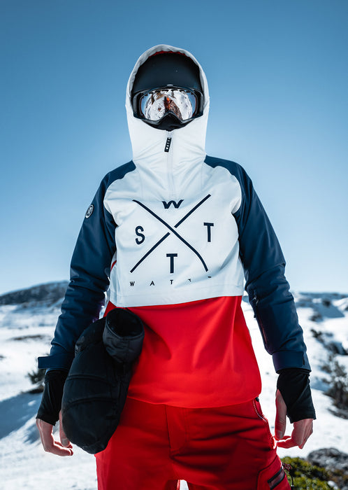 Metod Blouson Ski Enfant WATTS BLEU pas cher - Blousons ski et