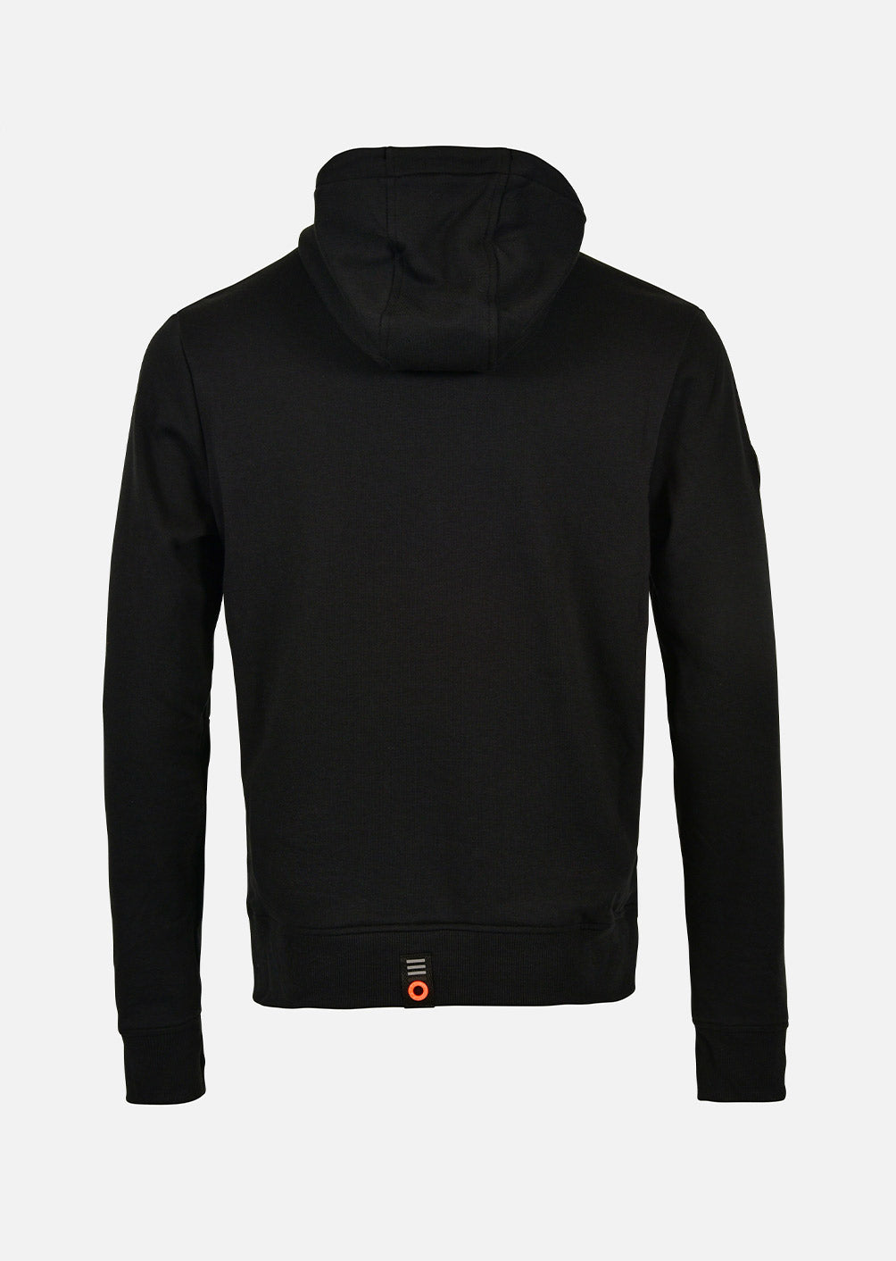 Spray Hoodie - Black / Fluorescent Orange