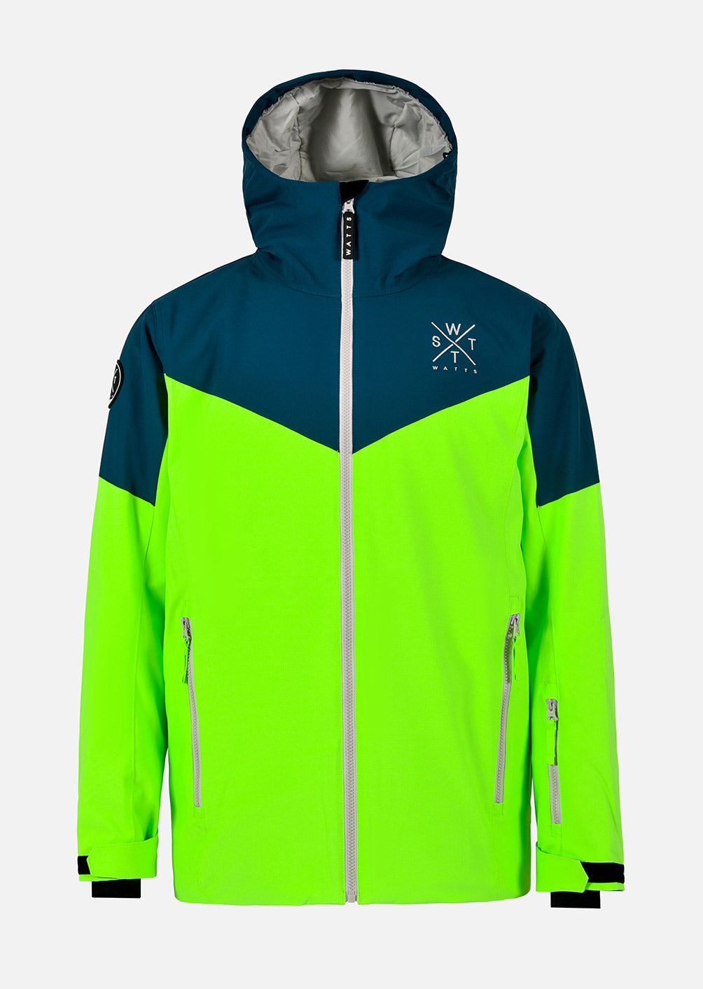 Storm Junior ski jacket - Fluo Green