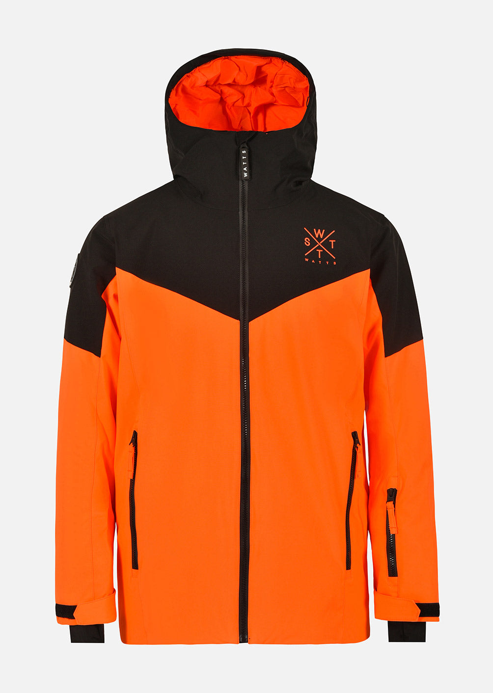 Veste de ski Storm Junior - Orange Fluo