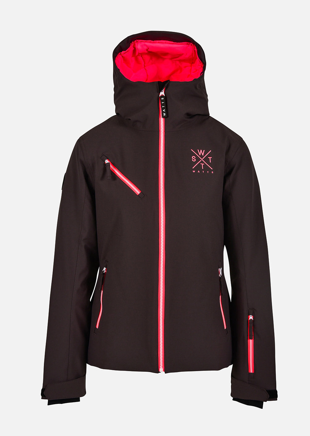 Verticale Junior Skijacke – Dunkelgrau